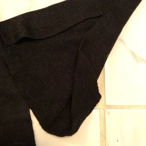 Zara black long sleeve lightweight sweater. EUC! - Picture 3 of 5